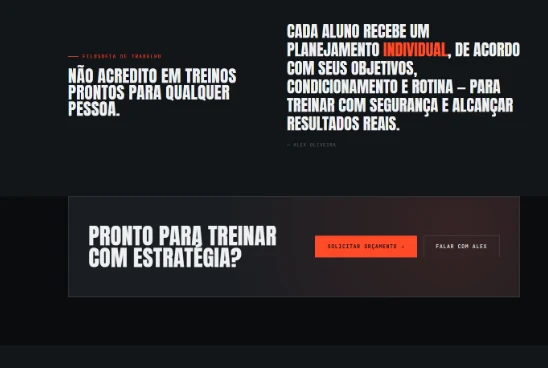 Chamada para ação direcionando para o canal de WhatsApp