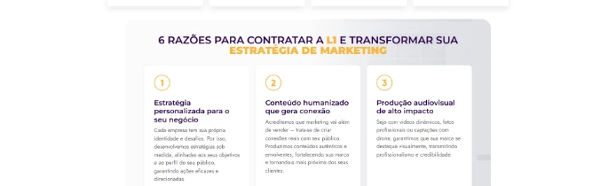 Seção de marcas atendidas e validação de autoridade