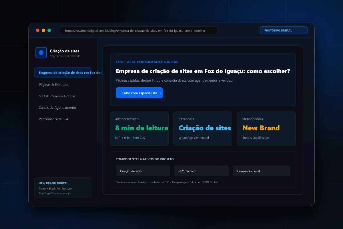 O que um site profissional precisa ter para gerar resultados reais? - New Brand Digital