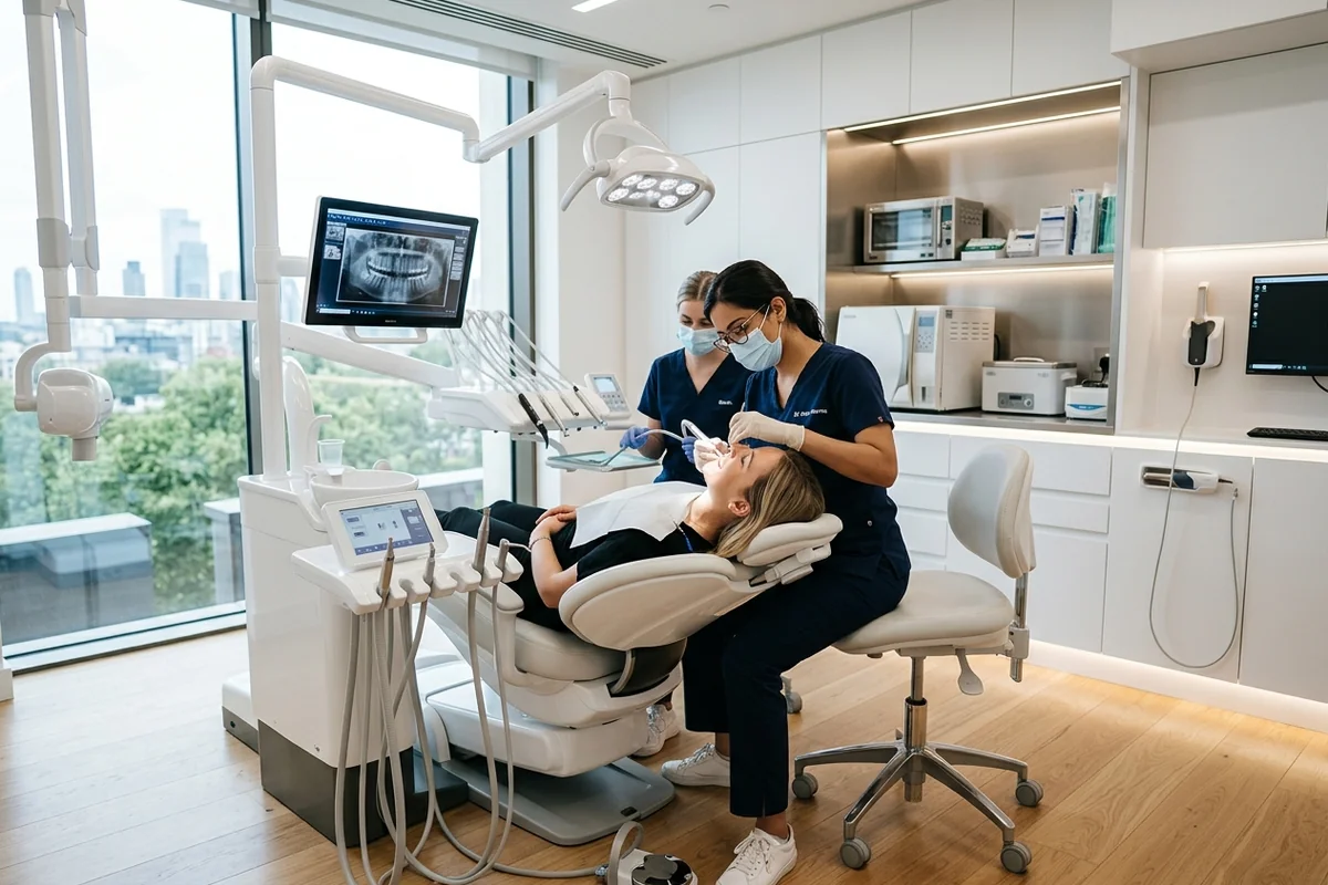 Interface demonstrativa de Automação de WhatsApp para dentistas - New Brand Digital
